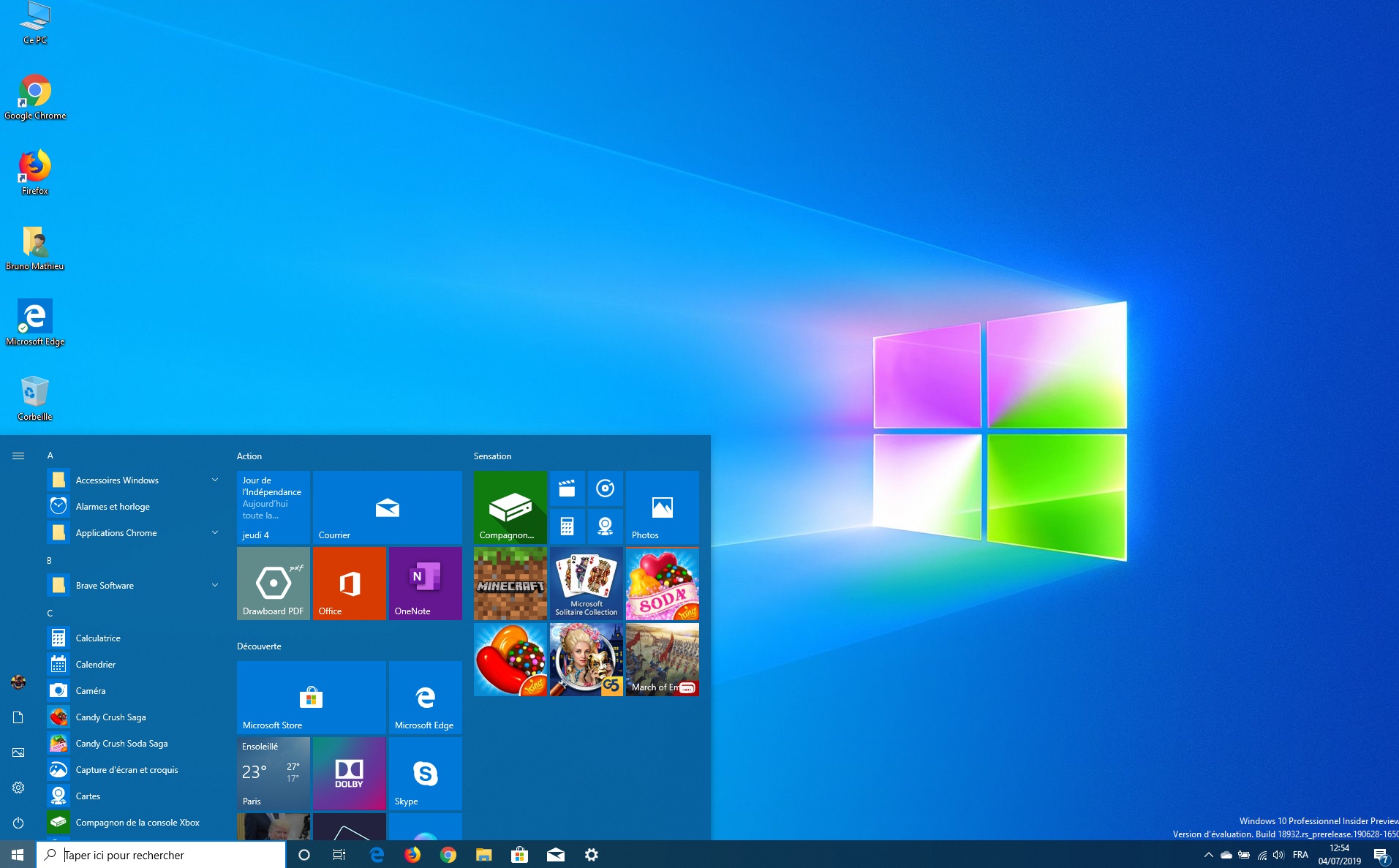 Réinstallation de windows avec conservation des données